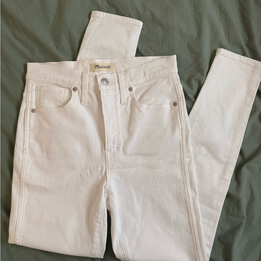 Madewell Women's White Skinny Jeans NWT